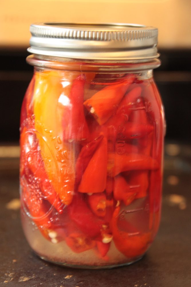 Pickled Hot Peppers (NCHFP, Canned)