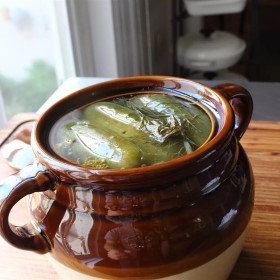 Pickles, Dill, Fermented