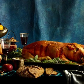 Pig, Suckling, Whole, Roasted