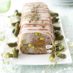 Pork, Apricot and Pistachio Terrine