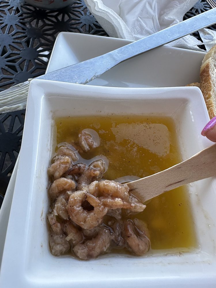 Potted Shrimp with Mace Butter