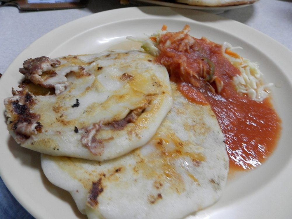 Pupusas with Curtido