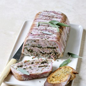 Rabbit Terrine with Pickled Walnuts