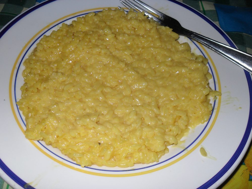 Risotto alla Milanese (Saffron Risotto)