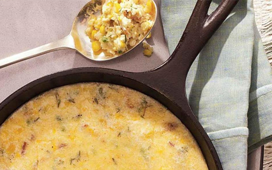 Roasted Corn Pudding