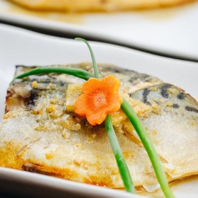 Saba Misoni (Simmered Mackerel in Miso Sauce)