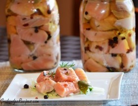 Salmon, Pickled