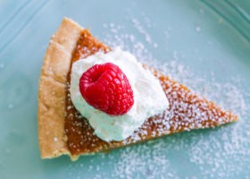 Salted Honey Custard Pie