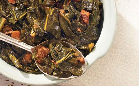 Slow-braised Collard Greens