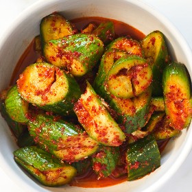 Smacked Cucumber ‘Quick Kimchi’