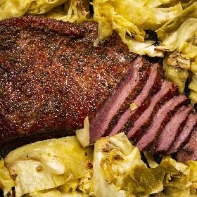 Smoked Corned Beef Brisket