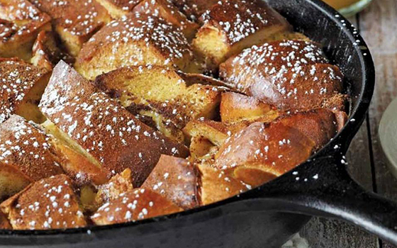 Sorghum Bread Pudding