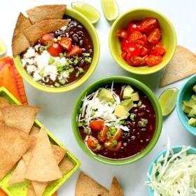 Soup, Black Bean Nacho