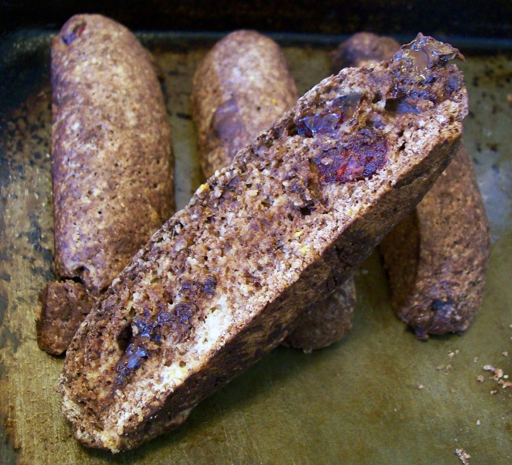 Sourdough Discard Cranberry Orange Biscotti