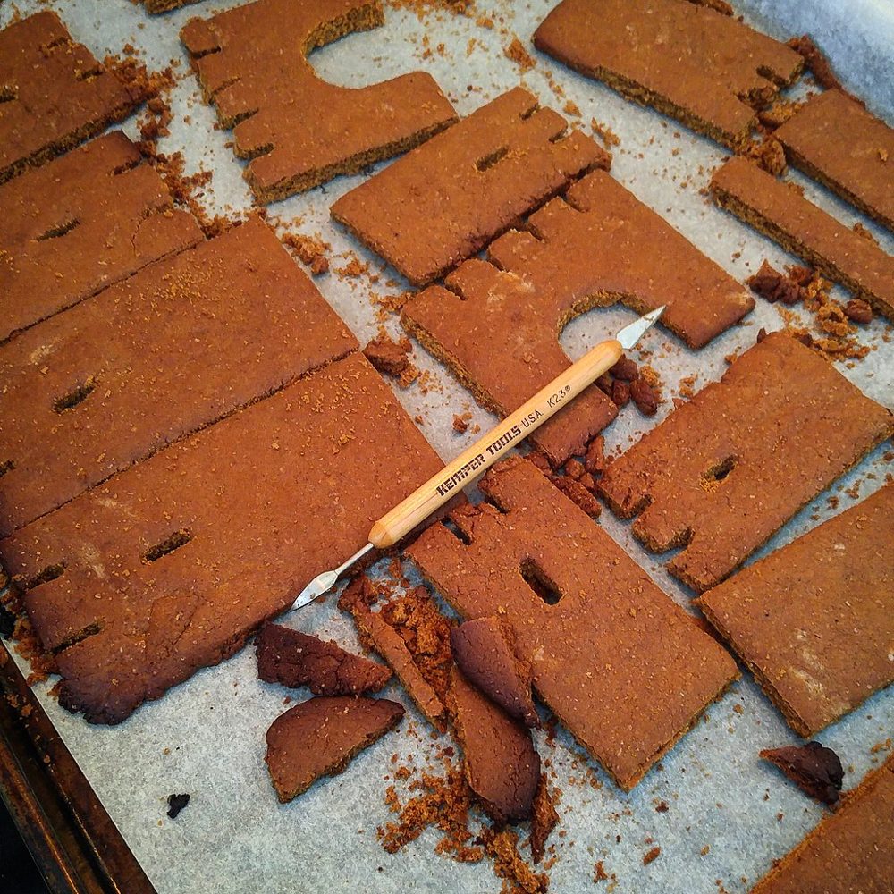 Sourdough Discard Gingerbread Cut-Out Cookies
