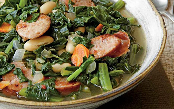 Southern Greens Soup
