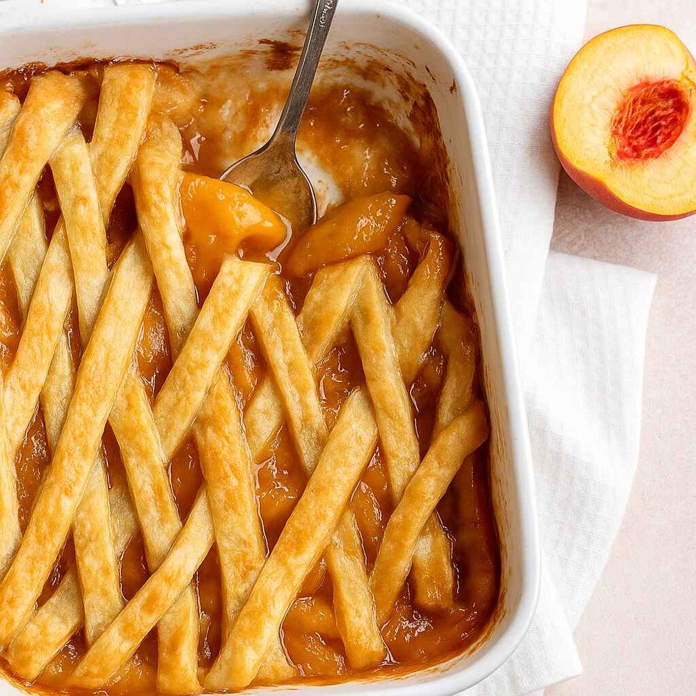 Southern Peach Cobbler