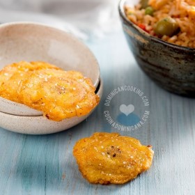 Tostones (Flattened Fried Plantains)