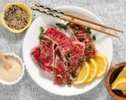 Tuna, Yellowfin, Seared with Sesame Sauce