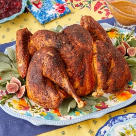 Turkey, Spatchcock, Brined, Jeff's Recipe