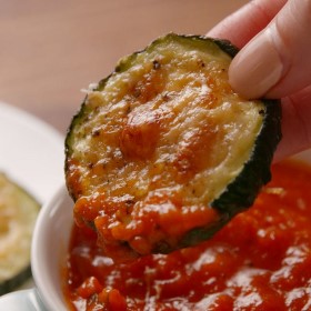 Zucchini Parmesan Chips